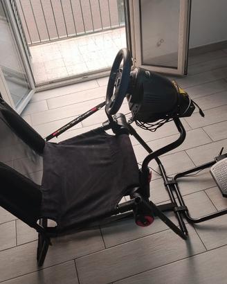 simulatore postazione racing next level +volante