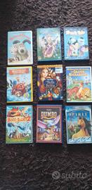 9 Cartoni Animati in DVD - lingua Italiana