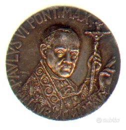 medaglia in argento Giubileo 1975 Paolo VI