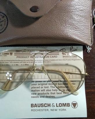 rayban fotocromatici vintage