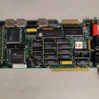 Scheda video di espansione slot ISA 8 Bit vintage