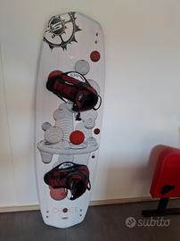 Tavola Wakeboard  fune specchietto giubbotto