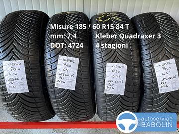 Gomme 4 stagioni Seminuove 185 / 60 R15 84 T