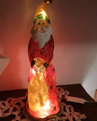 SIMPATICA LAMPADA NATALIZIA x GRANDI e PICCINI