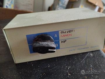 vecchio commutatore per stampanti hp Olivetti 