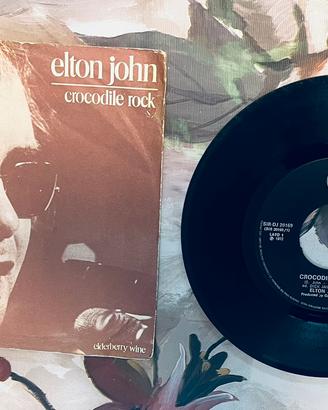 Vinile 45 giri Crocodile Rock Elton John-1972.