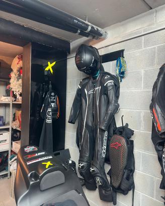 Tuta moto donna alpinestar