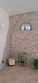 Lampada ad Arco Moderna in acciaio
