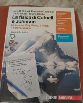 La fisica di Cutnell e Johnson.