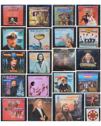 Lotto 21 LP vinile 33 giri James Last