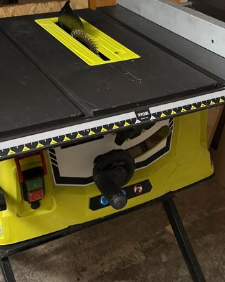 Banco sega Ryobi RTS1800ES con supporto