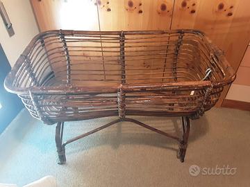 Culla vintage in bambù 