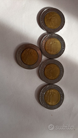 Monete da 500 lire - Repubblica Italiana
