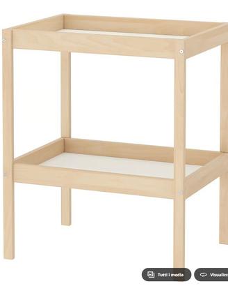 Fasciatoio+materassino+fodera Ikea