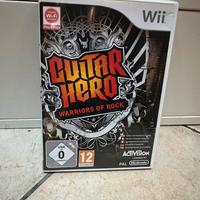 Guitar Hero  warriors of rock Wii