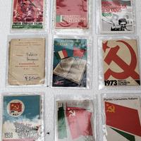 21 tessere P:C:I dal 1958 al 1998