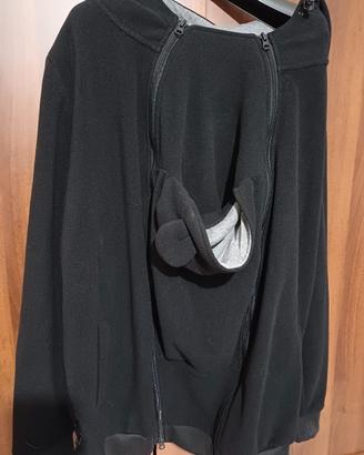 felpa gravidanza,cappotto a canguro porta bebè 