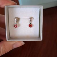 orecchini  coccinella 