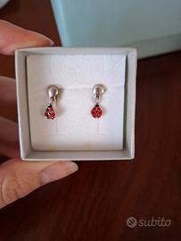 orecchini  coccinella 