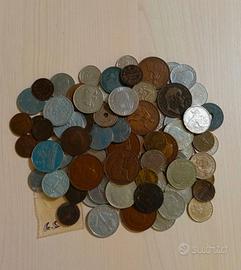 Lotto monete mondo miste 