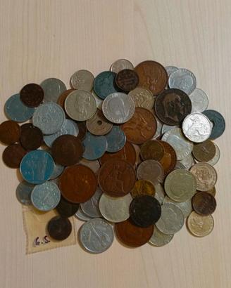 Lotto monete mondo miste 