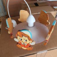 lampadario Pinocchio Bartolucci