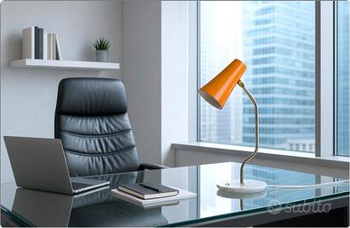 LAMPADA - Marmo / Ottone - STILNOVO style '50