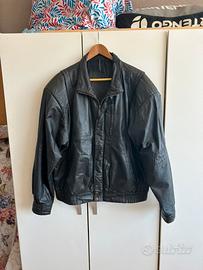 Bomber vintage in pelle