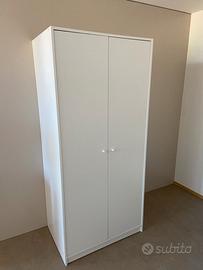 ARMADIO KLEPPSTAD IKEA A DUE ANTE BIANCO +CONSEGNA