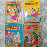 Fumetti Geppo e popeye anni 70/80