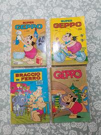 Fumetti Geppo e popeye anni 70/80