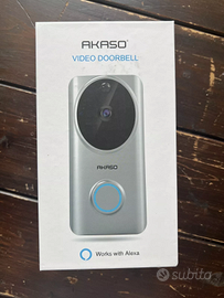 AKASO Video Doorbell Wireless with Alexa