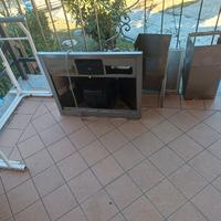 Cappa acciaio elettrica funzionante