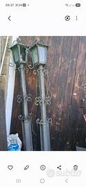 lanterne da giardino fatte a mano ferro battuto