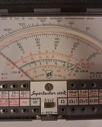 Tester Ice supertester 680r vintage