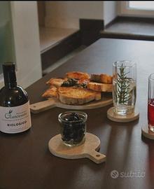 Set da Servizio Gourmet in Pietra Beige
