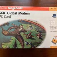 modem 56k pc card