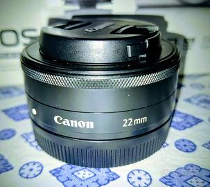 Canon EF-M 22 mm f/2 STM - Pancake - PARI AL NUOVO