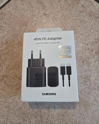 alimentatore samsung 45 w Super fast charging 2.0