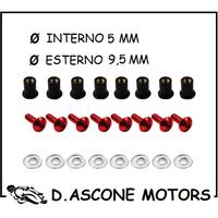 VITI ROSSO 8 GOMMINI AD ESPANSIONE CARENE ø 5/9,5
