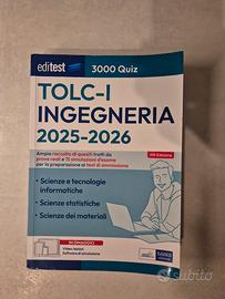Editest TOLC-I ingenieria 2025-2026 - 3000 Quiz