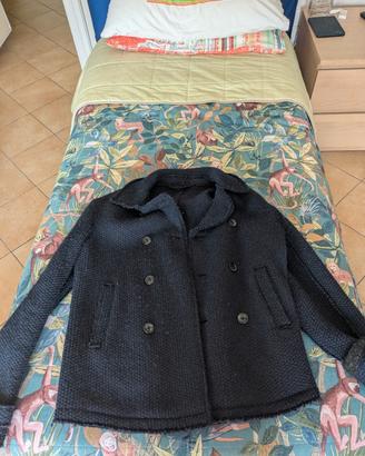 Cappotto GAS in tessuto pesante blu scuro