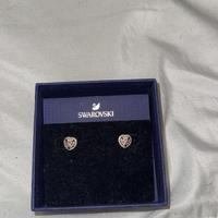 orecchini swarovski a forma di cuore