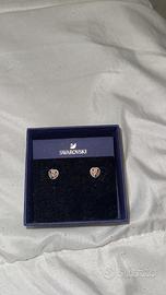 orecchini swarovski a forma di cuore