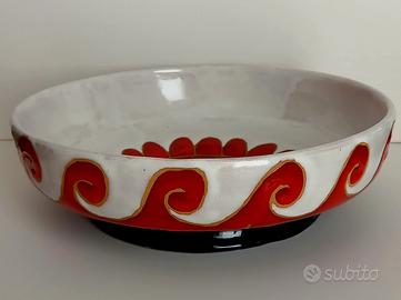 Centrotavola vintage ceramica San Rocco 
