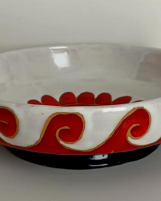Centrotavola vintage ceramica San Rocco 