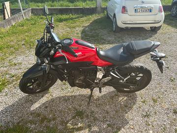 Yamaha MT-07 no ABS 2015 depotenziata patente A2