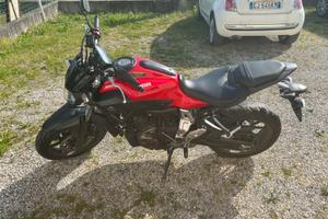 Yamaha MT-07 no ABS 2015 depotenziata patente A2