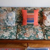 Salotto anni 60 - divano e 2 poltrone a dondolo