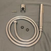 Set doccino doccia o vasca con tubo cromato